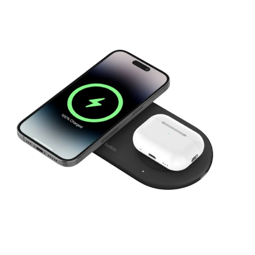 Belkin BoostCharge Pro 2-in-1 Wireless Charger Black (New) - iStore Pre-owned