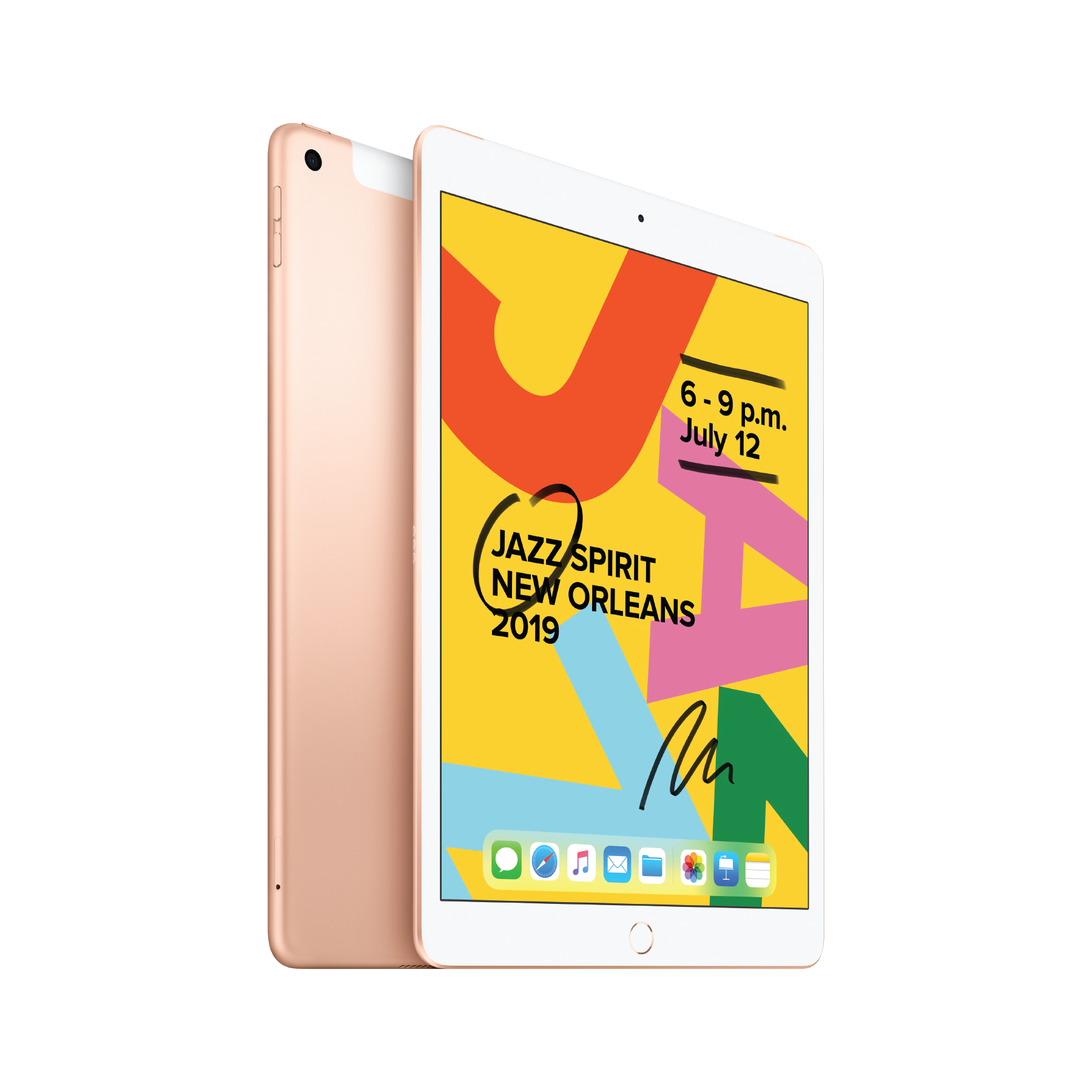 iPad (2019, 10.2-inch , 7th Generation) Wi-Fi 32GB - Gold (Best) - iStore Pre-owned