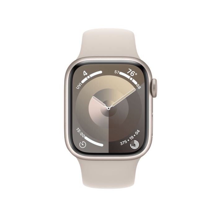 Pre-owned Apple Watch Series 9 GPS 41mm Starlight Aluminium Case