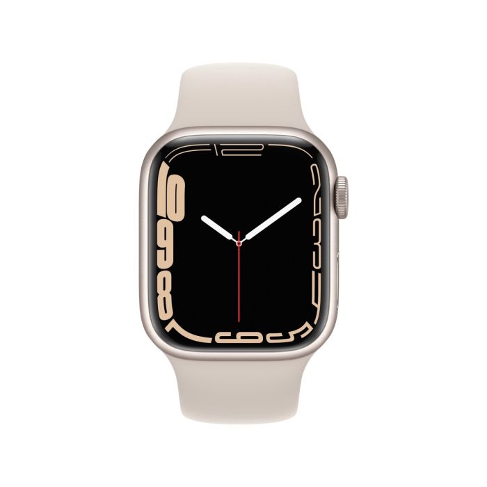 Pre-owned Apple Watch Series 7 GPS 41mm Starlight Aluminium Case Pre-owned Apple Watch Series 7 GPS 41mm Starlight Aluminium Case