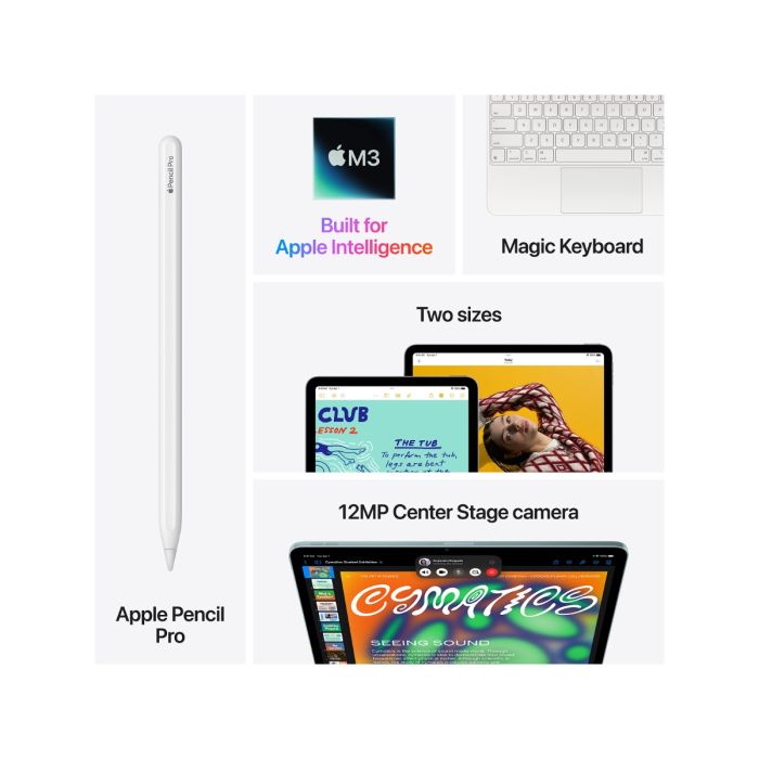 Pre-owned iPad Air 13-inch Wi-Fi 1TB | Apple M3 | Purple