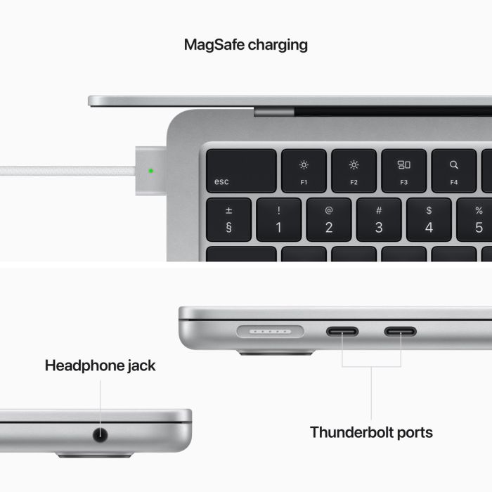 Pre-owned MacBook Air 13-inch | Apple M2 chip | 256GB - Silver