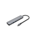 6-in-1 multiport hub front side view