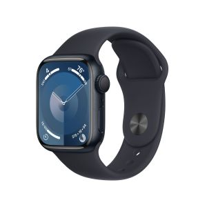 Pre-owned Apple Watch Series 9 41mm GPS Midnight Aluminium Case