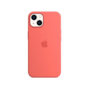 Apple Silicone Case with MagSafe for Phone 13 mini - Pink Pomelo