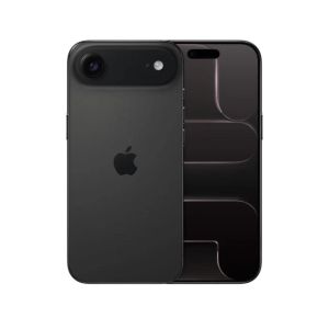 2 x iPhone Air models positioned against each other, one showing the rear camera and the other showing the 6.5-inch display screen