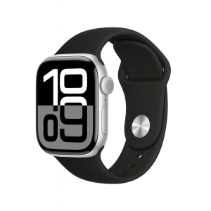 Pre-owned Apple Watch Series 10 GPS + Cellular 46mm Silver Aluminium Case