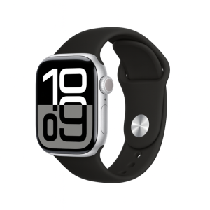 Pre-owned Apple Watch Series 10 GPS + Cellular 46mm Silver Aluminium Case