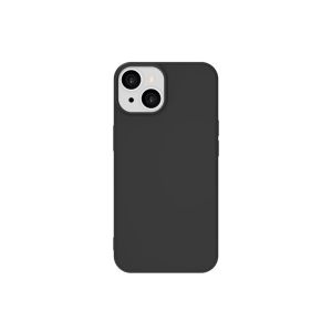 Back of an iPhone show casing a Moov case featuring the rear camera cutout, with the dual lenses protruding.