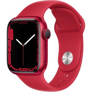Pre-owned Apple Watch Series 9 GPS + Cellular 45mm Red Aluminium Case