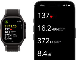 Live Workout metrics on Apple Watch Ultra 3 and iPhone