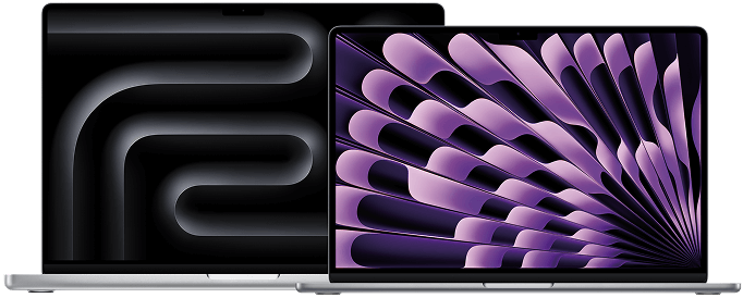 MacBook Pro and MacBook Air