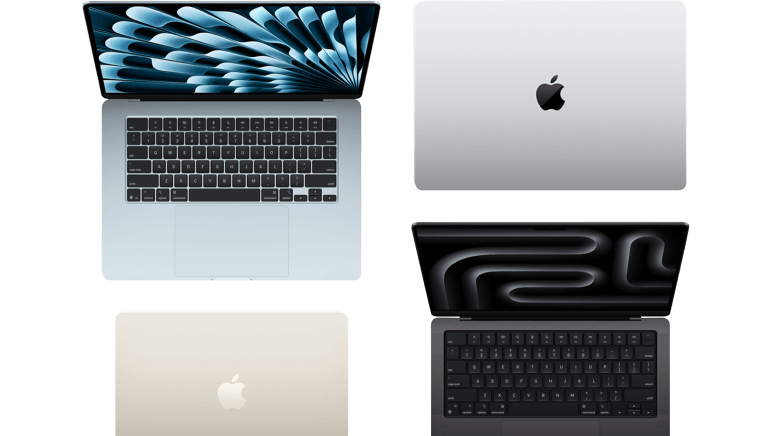 Various Mac models to compare