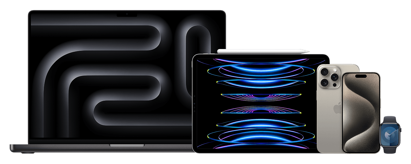 Various Apple products