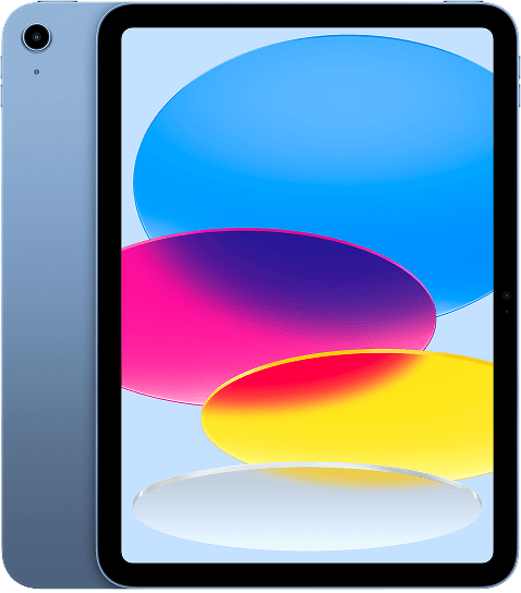 iPad A16 Chip in blue