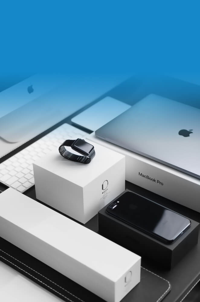iPhone, Apple Watch and MacBook