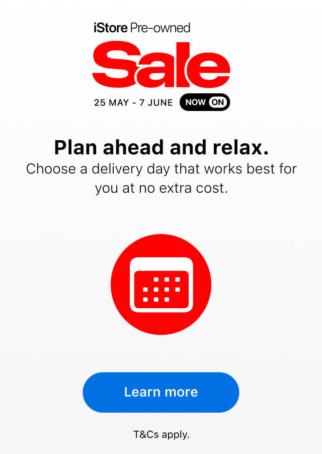 Plan ahead and relax. Choose a delivery day that works best for you at no extra cost.