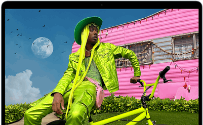 MacBook Air showcasing Liquid Retina display