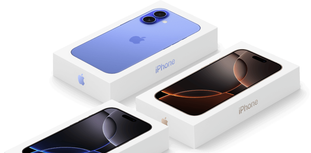 Various iPhone boxes