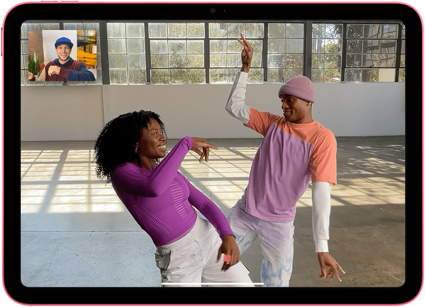 Showcasing Center Stage on iPad.