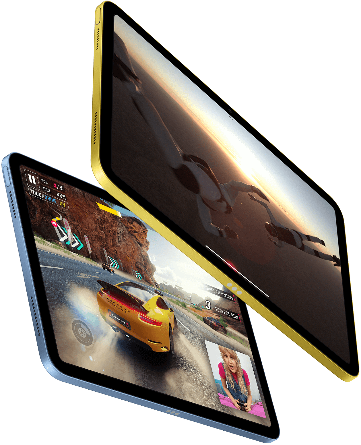 Showcasing Photos and shareplay gaming experience on iPad.